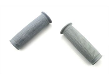 Handle rubber set for moped moped mokick gray 28/24mm