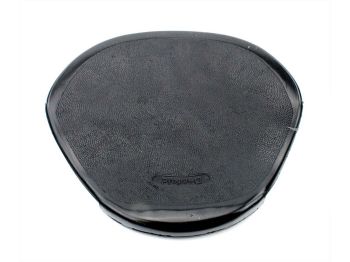 Saddle cover Denfeld rubber black 280x250mm for Zündapp Bergsteiger, Miele, DKW