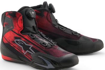 SHOE CELER VENTED BLACK/RED 13