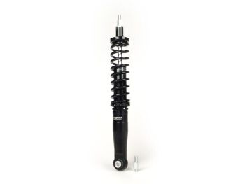Shock absorber, rear-BGM PRO SC/R1 SPORT, 385mm- Vespa Wideframe VM1, VM2, VN1, VN2, VB1, VL1, VL2, VL3, GS150 - black