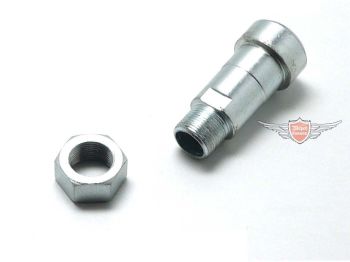 Axle Sprocket carrier Sprocket carrier Rear axle sleeve for Kreidler Florett Flory