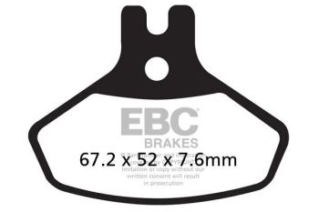 BRAKE PAD SINTER ATV/MX