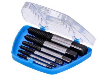 Screw extractor set 6-piece
