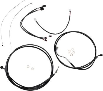 CONTROL CABLE KIT XR BLK