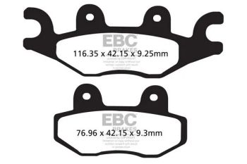 BRAKE PAD ORGANIC SCOOTER