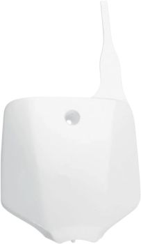 F #PLATE KX65 WHT