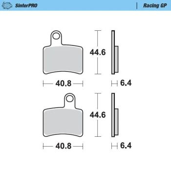 BRAKE PAD SINTER RACING