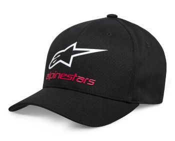 HAT ALWAYS 2 BK/W/RD LXL