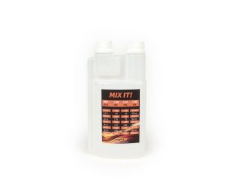 Oil jug - squeeze bottle -BGM PRO 500ml- with dosing chamber and two lids