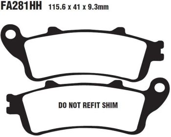 BRAKE PAD SINTER SCOOTER