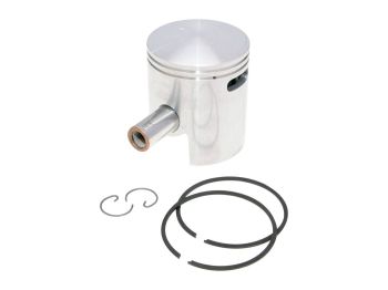 piston kit Polini dual inlet 130cc 57.4mm for Vespa 125 ETS, PK, Primavera 2T, Primavera ET3 2T, XL