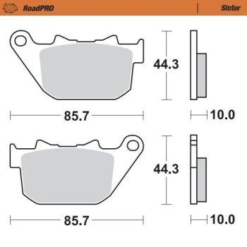 BRAKE PAD SINTER ROAD