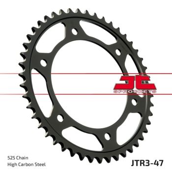 SPROCKET REAR 47T BLK