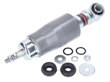 Shock absorber front Carbone gray for Piaggio, Vespa 50-90-125, Primavera ET3, PK50