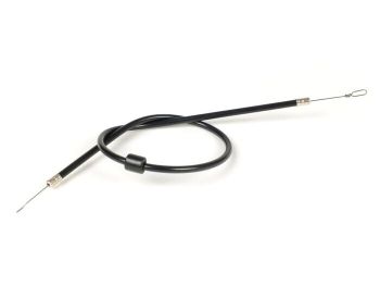 Choke cable -BGM ORIGINAL- Vespa PX (-1984), Rally180 (VSD1T), Rally200 (VSE1T), Sprint150 (VLB1T), GT125 (VNL2T), GTR (VNL2T), TS125 (VNL3T), GL150 (VLA1T) - black