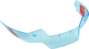 REAR SPOILER AFLT DAYGLO BL