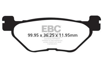BRAKE PAD CARBON SCOOTER