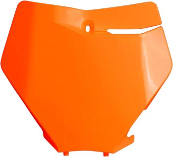 PLATE# FRT SX/SXF 19- ORANGE