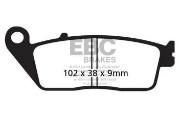 BRAKE PAD CARBON SCOOTER