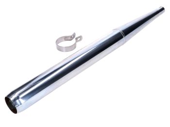 Exhaust 60mm 26mm chrome for Zündapp, Cs50, ZD40