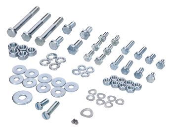 upper frame, support, subframe brace, seat, tank standard parts set for Simson S50, S51, S53, S70, S83