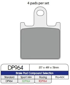 BRAKE PAD SINTER