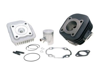 cylinder kit Polini cast iron sport 50cc 10mm piston pin for Minarelli horizontal AC