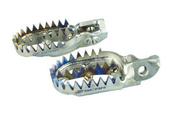 FOOTPEGS SCAR KTM/HVA TITANIUM