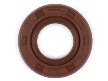 Oil seal 10x18x4mm -BGM PRO FKM/Viton® (E10/etahnol resistant)- (used for gear selector shaft Vespa PK XL2 - water pump Minarelli 50 cc (type MA, CA)