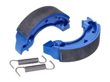 Brake shoe set Polini Sport 110x25mm incl. springs for drum brake for MBK
