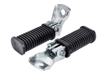 Footrest set pillion for Kreidler, Puch, Sachs, Zündapp