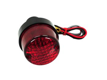 Round tail light for enduro, Chopper, moped, mokick, motorcycle