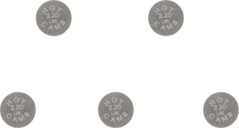 VALVE SHIM 5PK 9.48X2.20