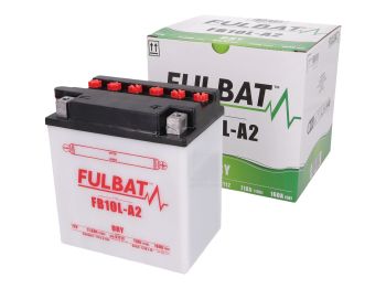 battery Fulbat FB10L-A2 DRY incl. acid pack