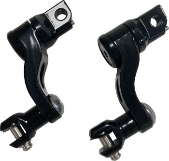 PEG MOUNT ADJUSTABLE PASS.BLK.
