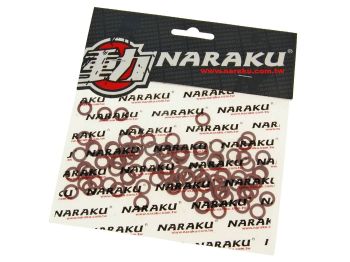 fiber seal rings Naraku 6x10x1mm 100 pcs