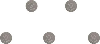 VALVE SHIM 5PK 8.90X1.72