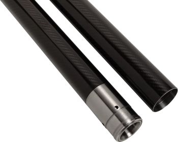 FORK TUBE 49MM 23 3/4 STOCK BLACK CARBON FIBER