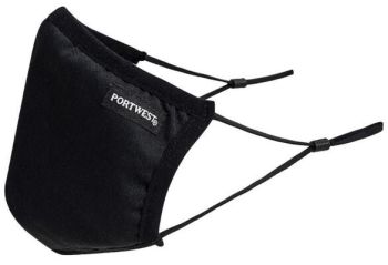 Kolmekihiline korduvkasutatav näomask must