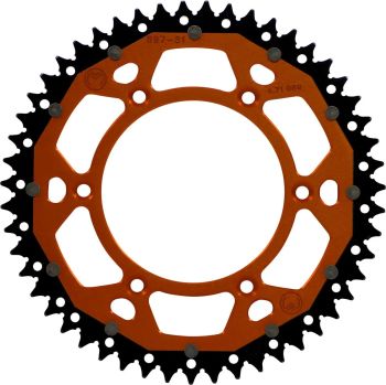 SPROCKET DUAL MSE KTM 51T ORNG
