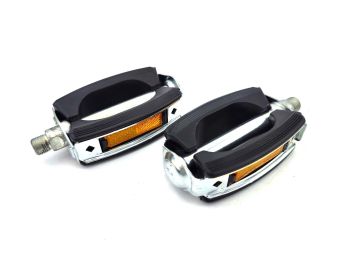 Pedal pair for Zündapp Combinette moped original 50s