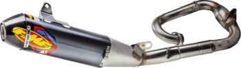 EXHAUST ALUM F4.1 RCT CARBON C