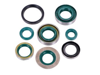 Shaft seal set for Hercules Sachs 50 MB 3 / 4 speed engine