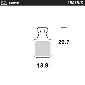 BRAKE PAD ORGANIC 41